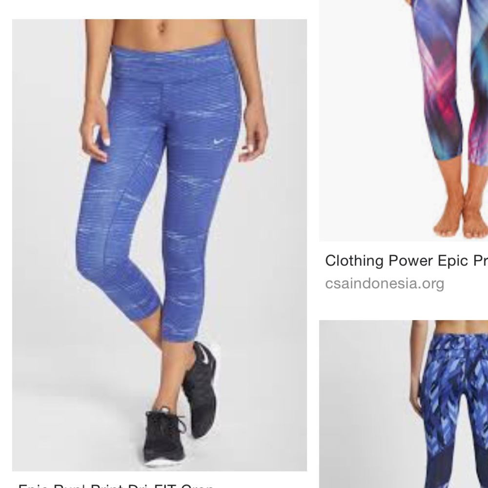 Nike epic run crop Leggings